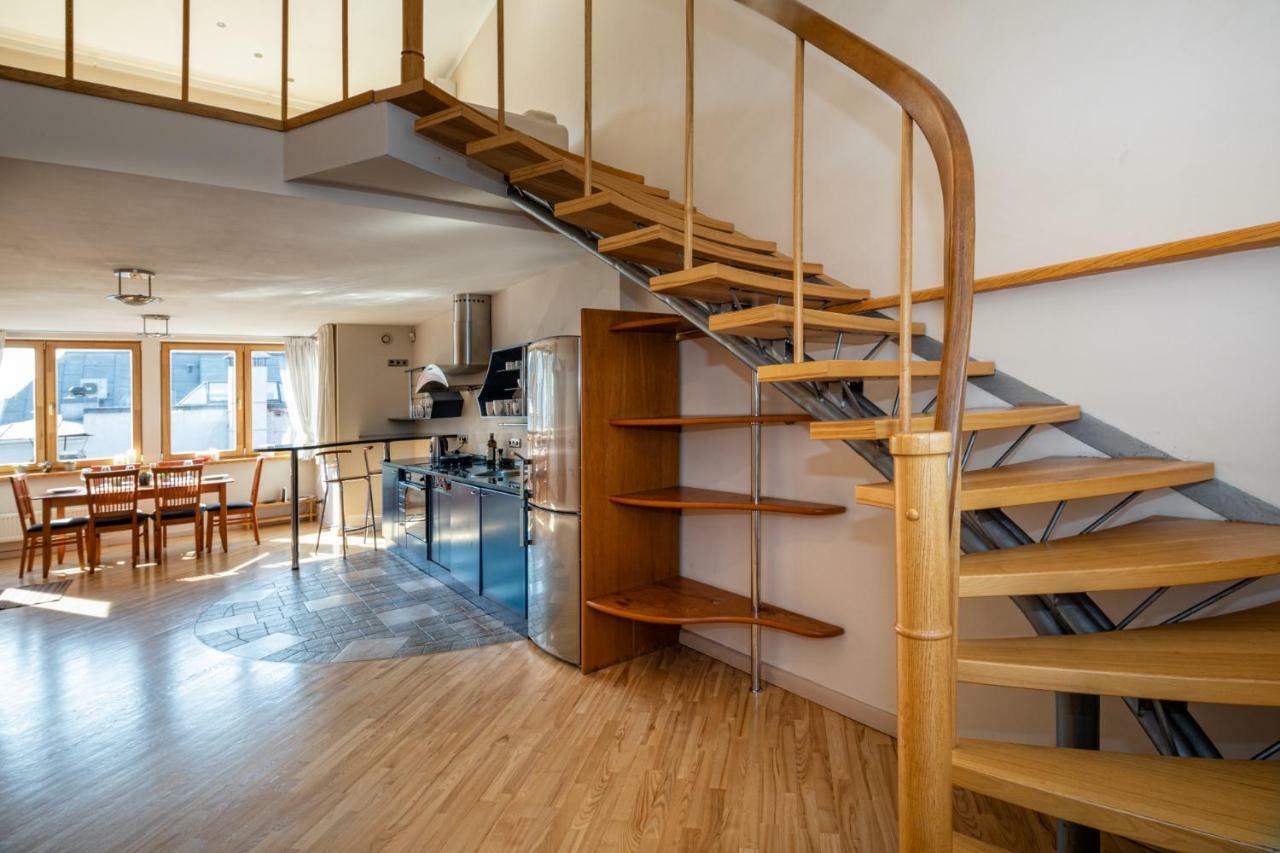Old Riga Aldaru Street 2 Level Apartment With Terrace Exteriér fotografie